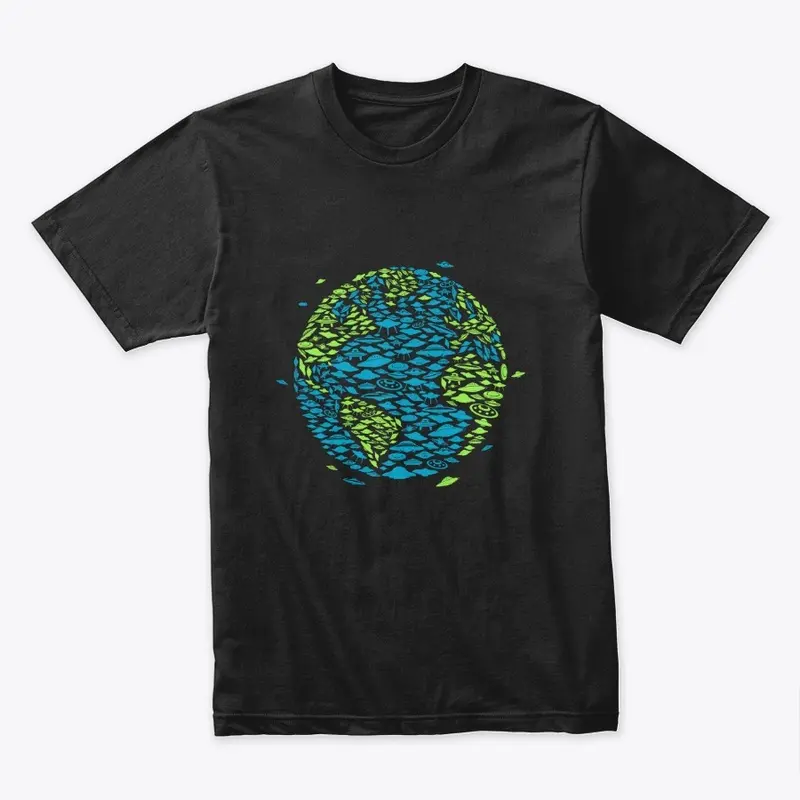 UFO Earth Shirt 